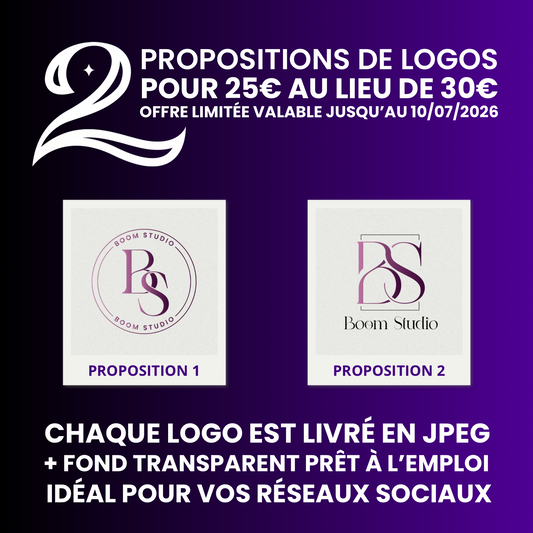 2 propositions de logos