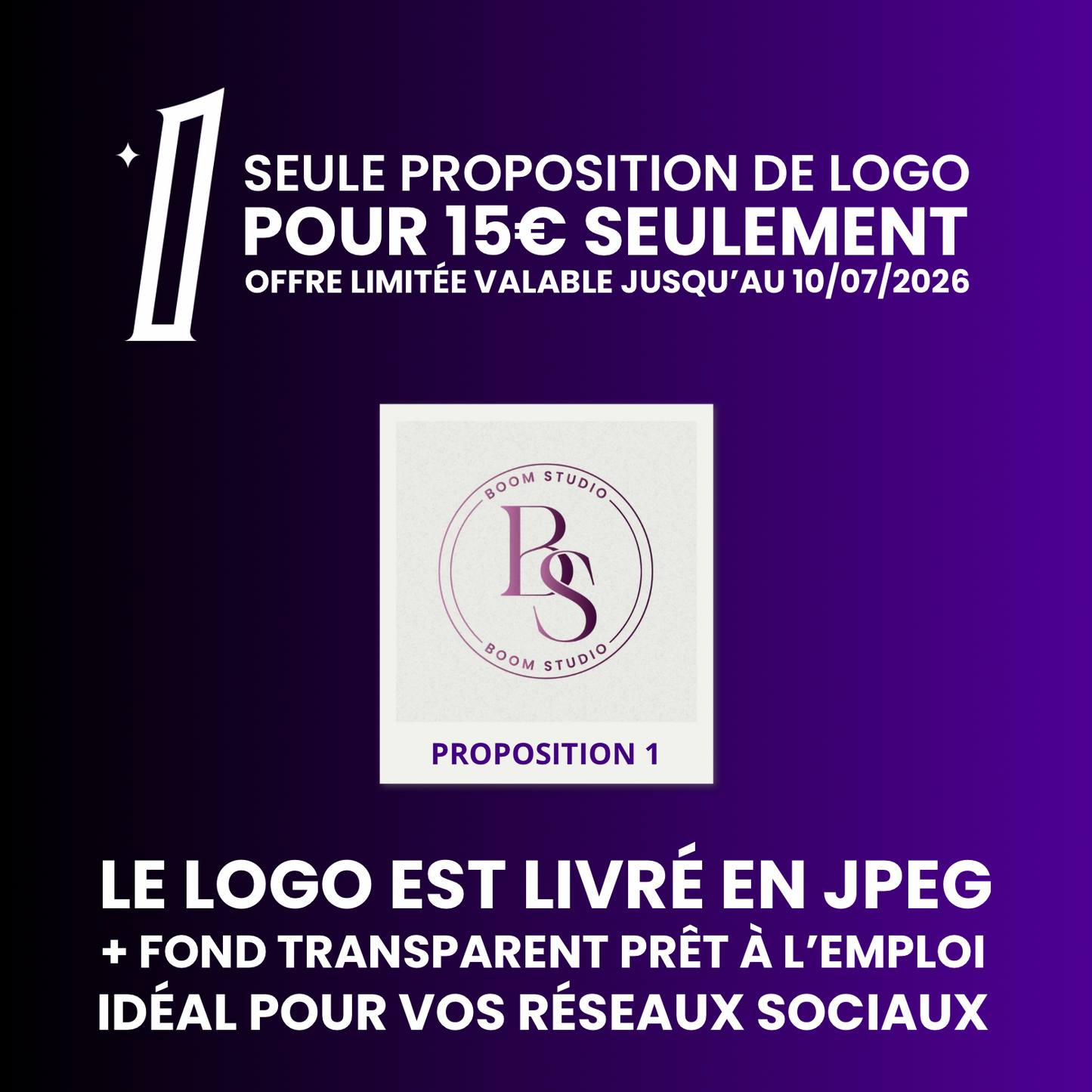 1 proposition de logo